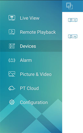Devices Menu